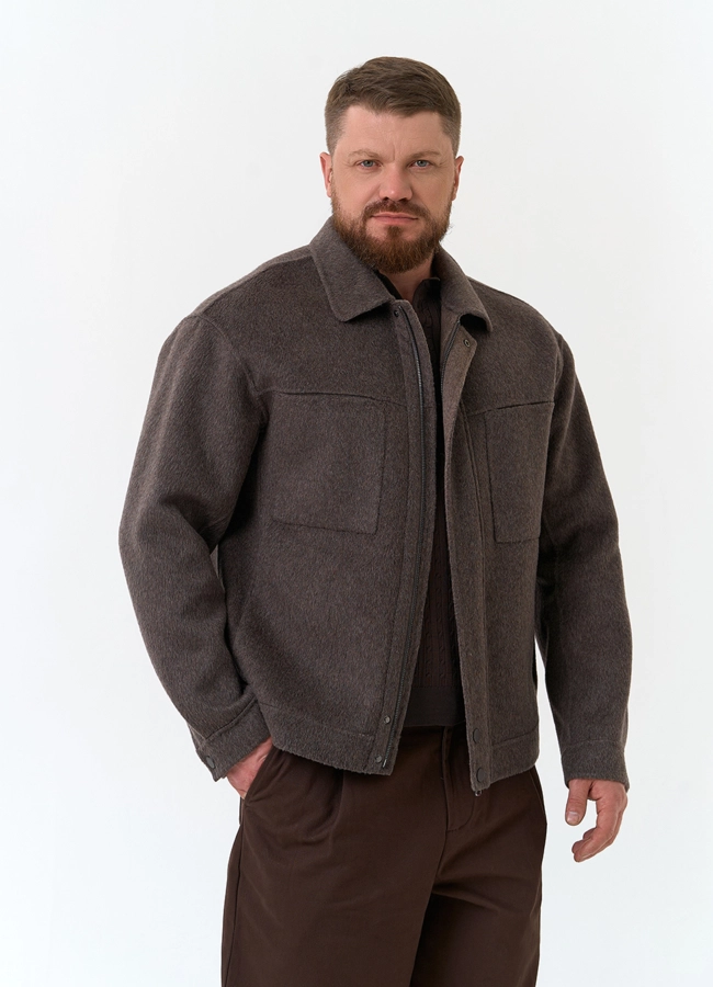 Мужское пальто модель № 33404 универмаг малина фото