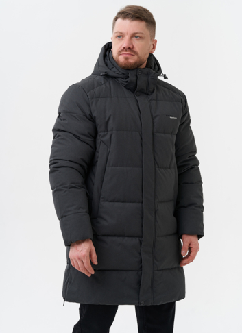 Мужской пуховик с капюшоном 
