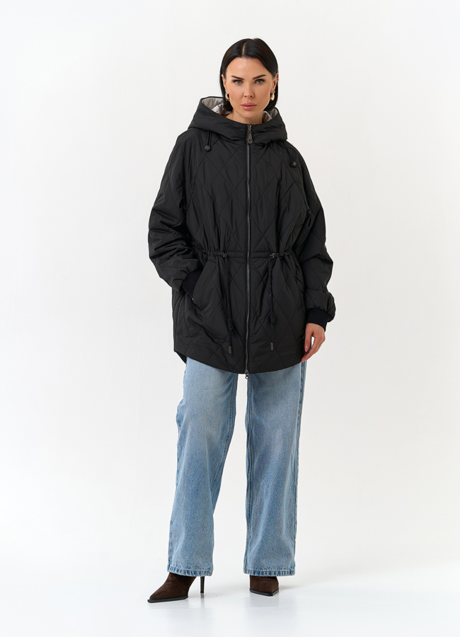 Женская куртка с капюшоном модель № 32568 в кредит