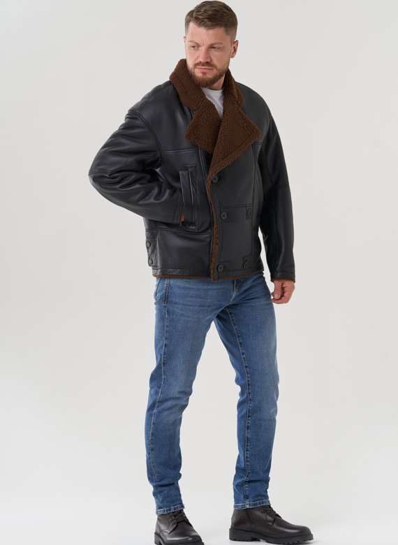 Мужская дубленка 