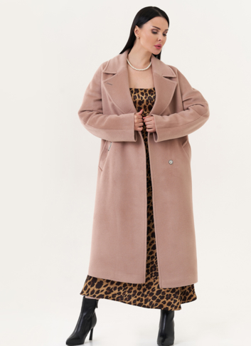 Пальто с английским воротником