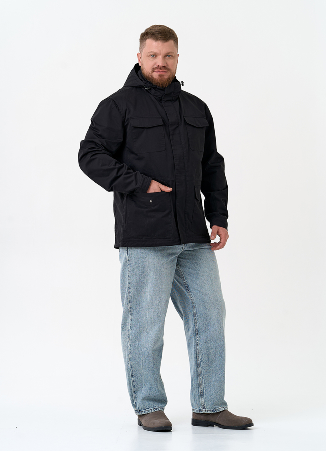 Куртка мужская с карманами модель № 32708 в кредит