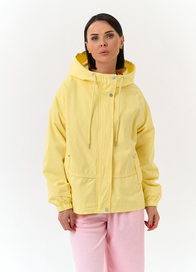 Женская ветровка с капюшоном  модель № 33120 в кредит